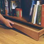 Hidden compartment drawer in toekick of furniture and cabinets
