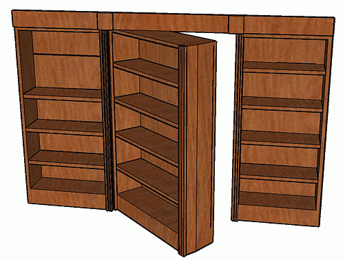  Wooden Bookcase Hidden Door Plans Plans Download bird houses and plans
