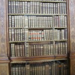 Secret Door Hidden in Bookshelves