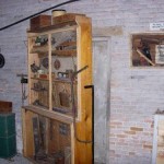 HIdden Underground Railroad Passage Behind Tool Cabinet Door