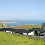 Underground home with green roof