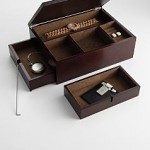 Secret Compartment in Wooden Valet