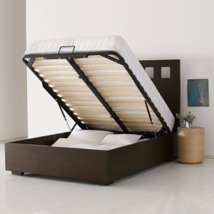 Bed Frame with Hidden Storage