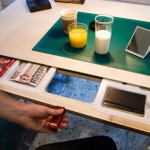 Secret Stash Compartment Drawer in Desk Hidden compartment drawer in studio table furniture