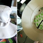 Create a secret compartment in hat