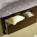 Hidden Storage Drawers at Foot of Bed Secret Storage Compartments Under Bed