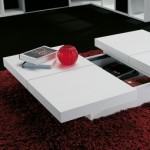 Hidden Storage Compartment Coffee Table