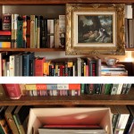 Hidden Storage Box Concealed Behind Painting Secret Compartment Box Hidden Behind Painting on Shelf