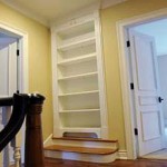 Secret Door Behind Bookcase to Media Room