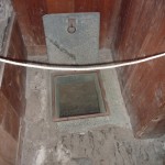 Trap door leads to secret room in Castle Menzies