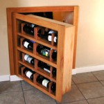 Secret Wine Cabinet Door
