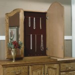 Secret Compartment Behind Mirror