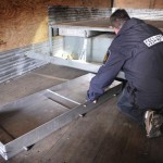 Hidden Drug Compartment in Semi Truck