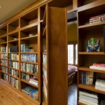 Hidden Bookcase Door Leads to Secret Pub