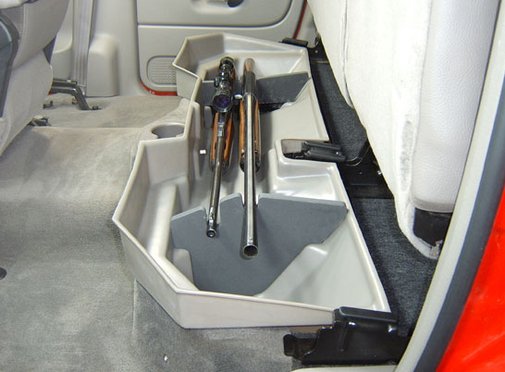 Du-Ha makes these compartments that fit underneath seats in extended ...
