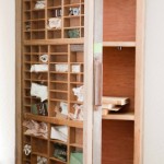 Hidden Compartment Behind Printer Tray