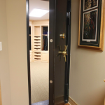 Secure Vault Door to Gun Room
