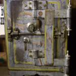 Vintage Steel Security Safe