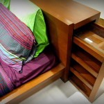 Hidden Drawer in Bed Headboard