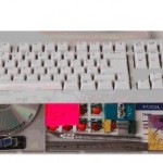 Hidden Organizer Compartment in Keyboard