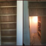 Hidden Safe Room Behind Bookshelf Door