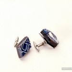 Hidden Stash Compartment in Cufflinks