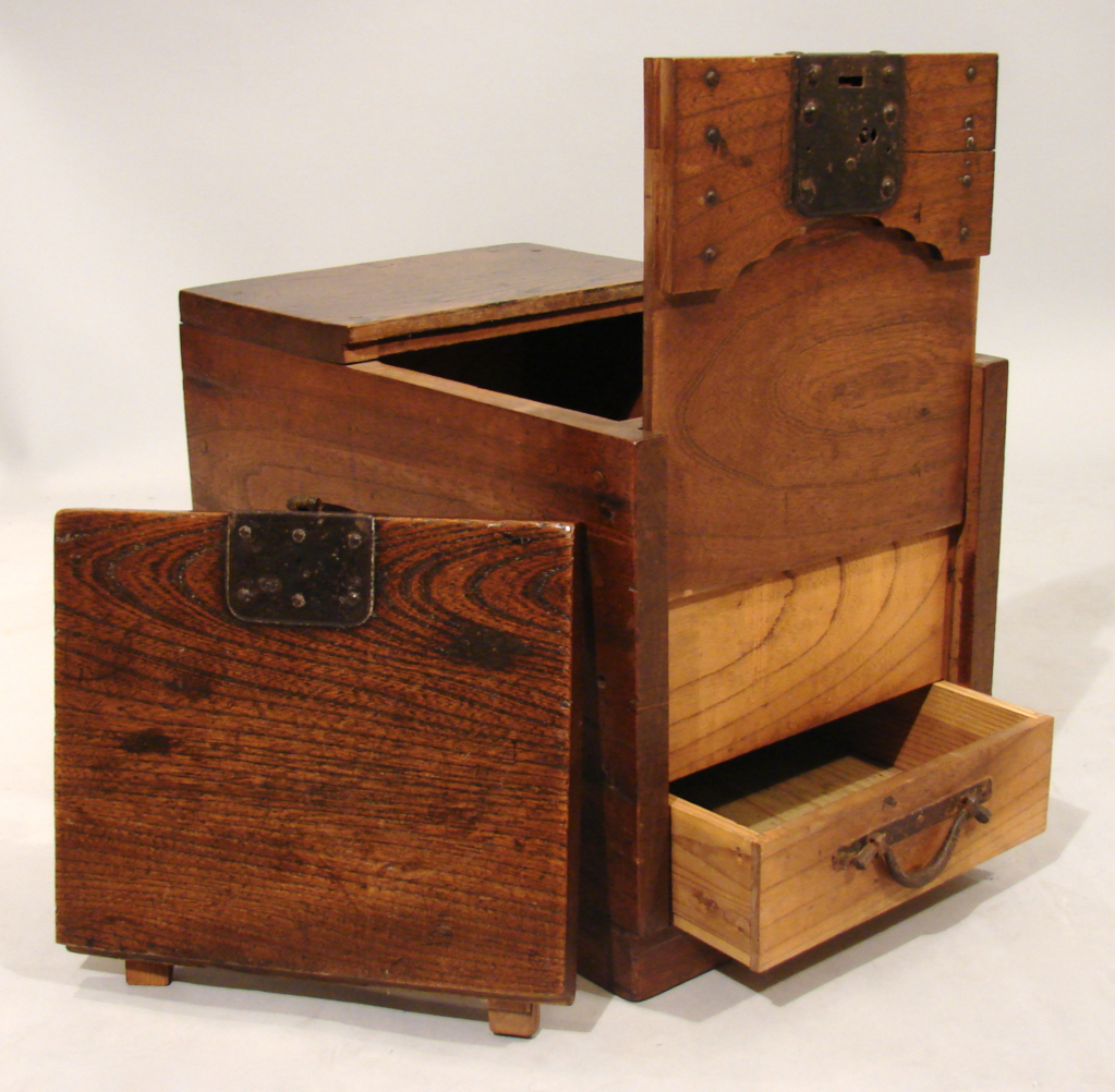 Wooden Box with Hidden Compartment