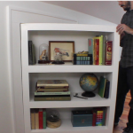 How to build a secret bookcase door