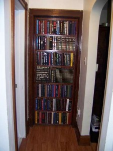 Built-In Secret Bookcase Door