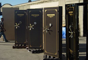 Residential vault doors by Sportsman Steel Safes