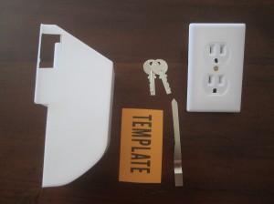 Electrical Wall Outlet Stash Safe