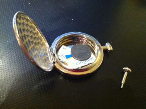 How to make a pocket watch vault with secret compartment