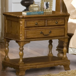 End table with secret compartment drawer 