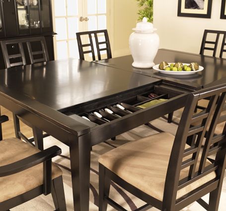 Dining Room Table with Secret Compartment