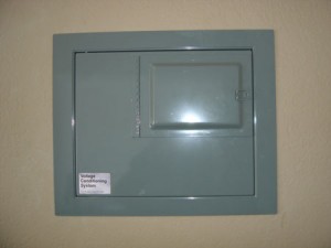 Hidden Fuse Box Diversion Wall Safe