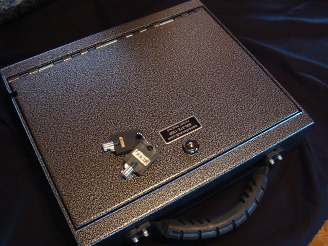 Portable Security Briefcase Safe