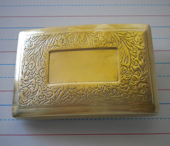 Belt Buckle with Hidden Card Compartment