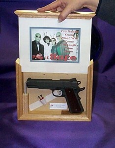 Hidden Stash Compartment in Picture Frame