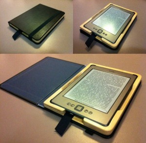 Handmade Hollow Book Cover for Amazon Kindle