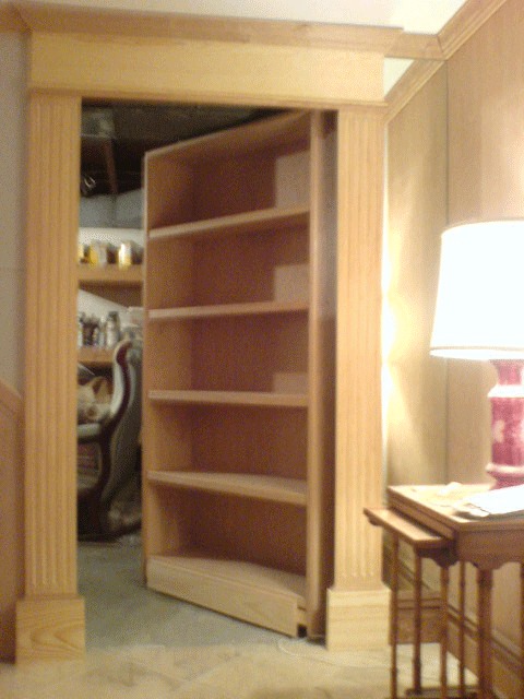 Hidden Door Bookshelf