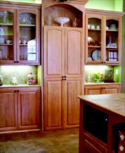 Secret walk-in kitchen pantry