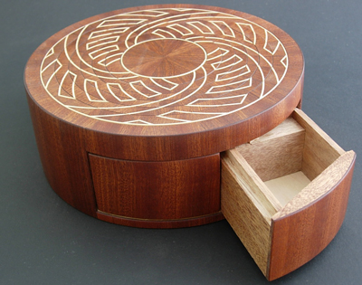 Lotus Box with Secret Compartments