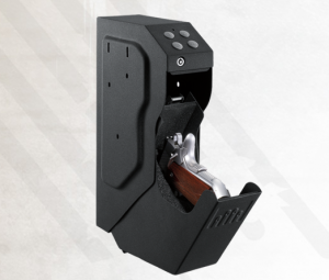 Quick access pistol safe