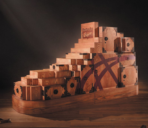 Tansu Furniture Puzzle Box Sculpture