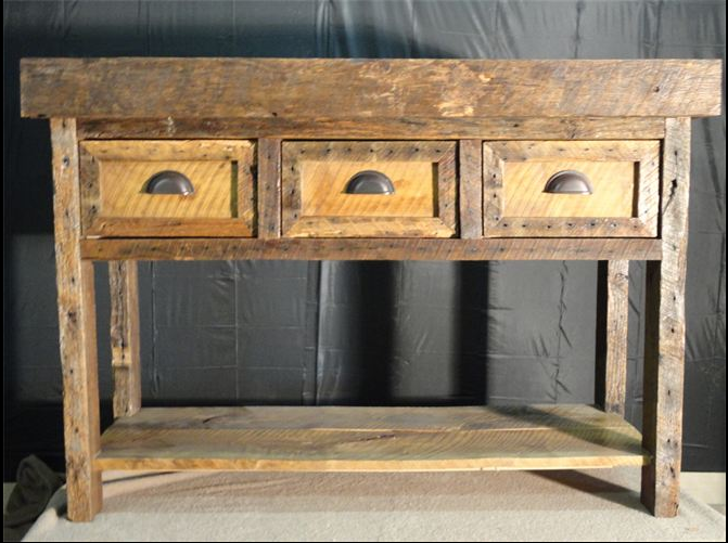  Source: http://www.mhfurnituredesigns.com/Barn-Wood-Sofa-Table.html