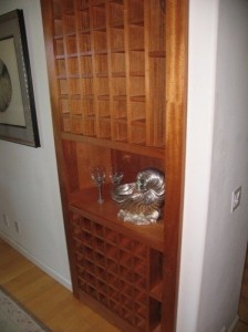 Secret Door Made from Wine Rack