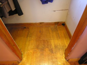 Hidden Trap Door in Floor