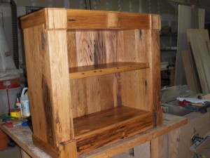 Bookshelf/Table with Secret Compartments