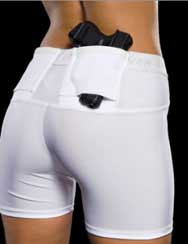 Compression Shorts with Hidden Gun Holster