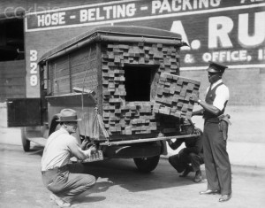 Moonshiner Truck with Secret Compartment for Liquor